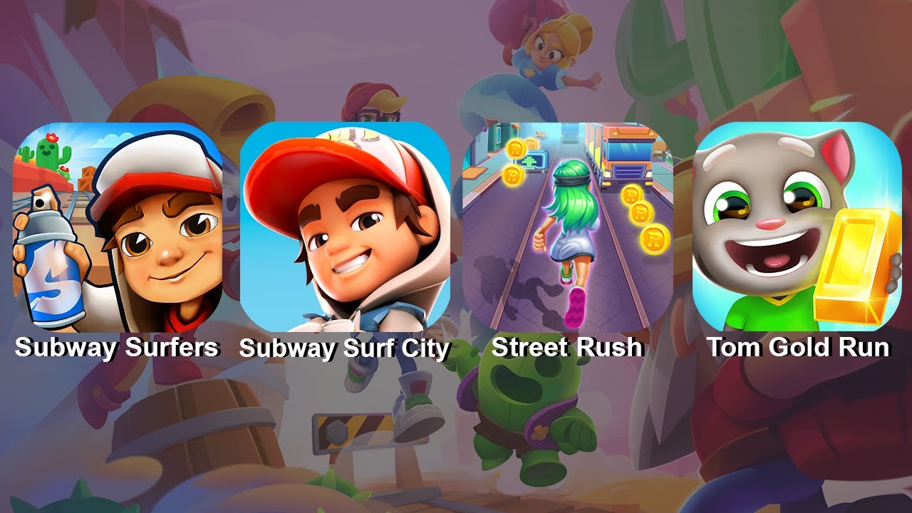 Subway Surfers,Subway Surfers City,Street City,Tom Gold Run
