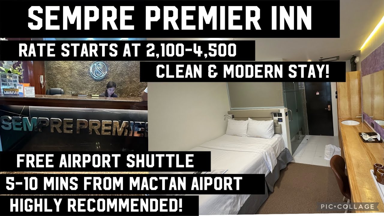 WHERE TO STAY NEAR MACTAN INTERNATIONAL AIRPORT |Sempre Premier Inn|RUBY WONDERS💛