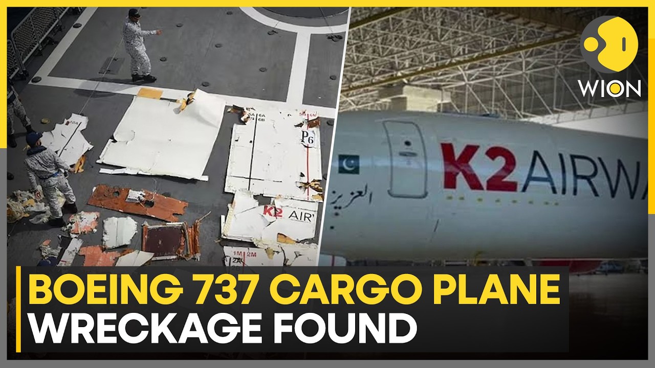 Pakistan Cargo Plane Crashes Near Karachi | Wreckage Found After 12 Hours | 5 Crew Members Missing