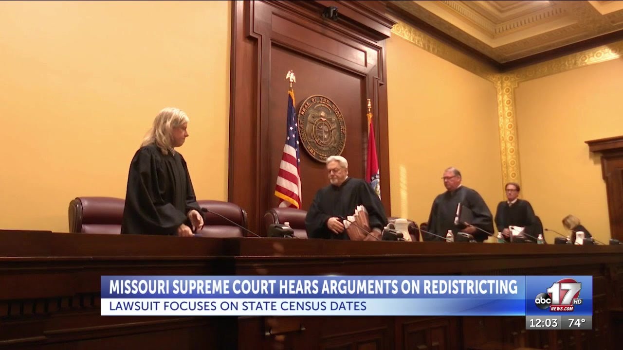 Missouri Supreme Court hears arguments on legality of new congressional map