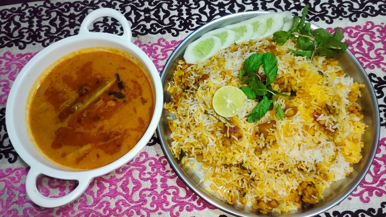 Bohra Traditional Dal Chawal Palida Recipe | Bohra Style daal chawal palida