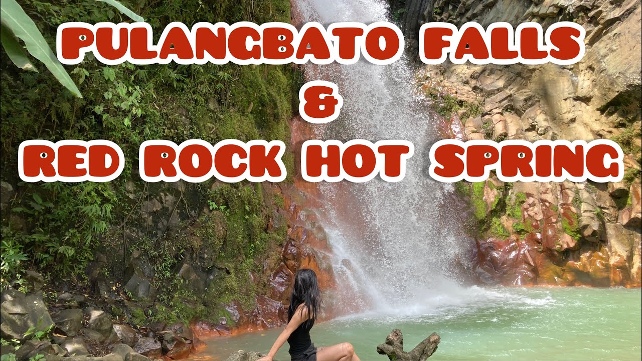 PULANGBATO FALLS AND RED ROCK HOT SPRING IN VALENCIA, DUMAGUETE