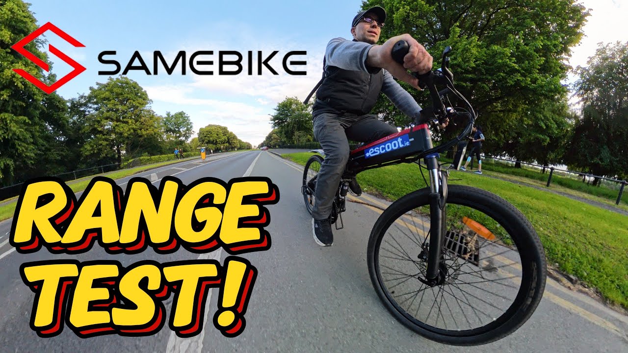 Only 22km range on Samebike M-nine - eScoot Talks