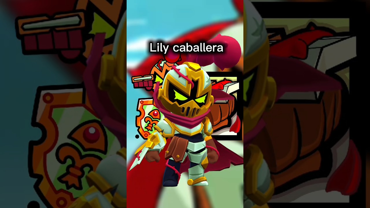 Lily caballera ⚔️#zyxaley #brawlstars #lily #brawler #skin
