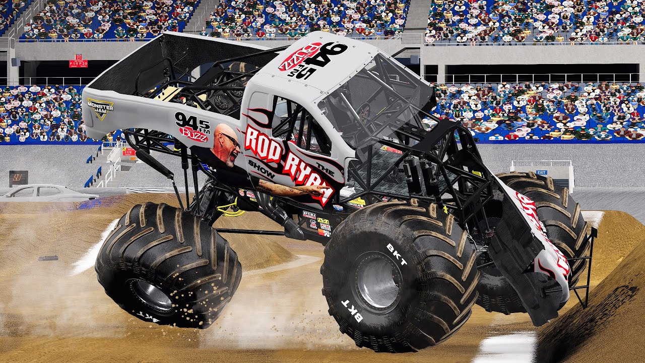 Crashes and Saves #55  I  BeamNG.Drive Monster Jam