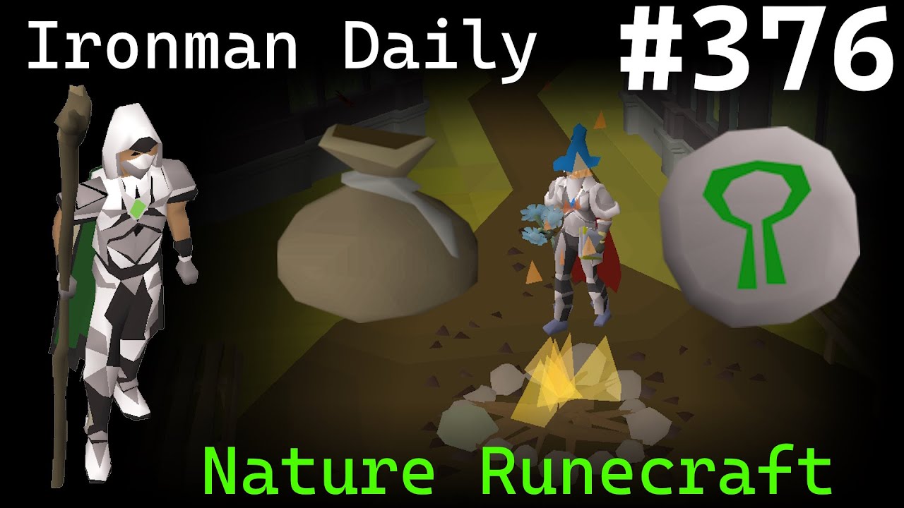 How NOT to Craft Nature Runes - Ironman Daily #376