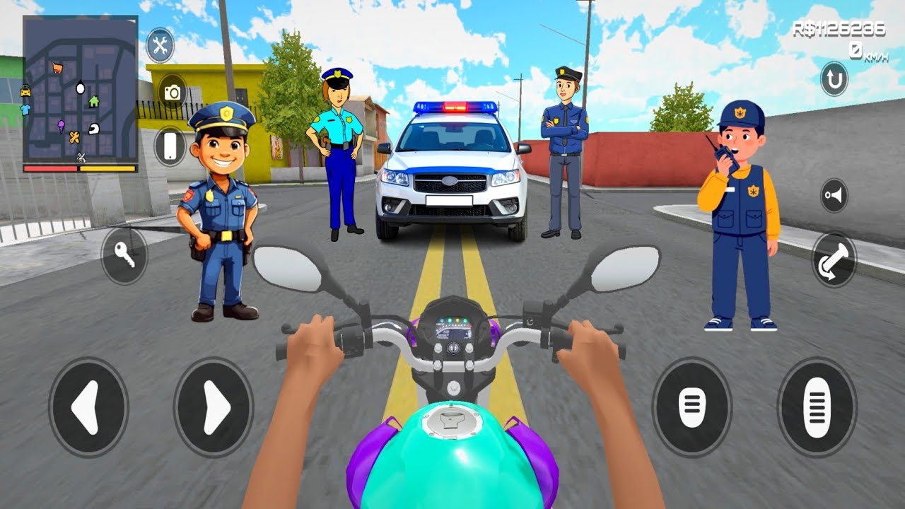 Elite motos 2 big opan world game play ( android ios ) ep .701