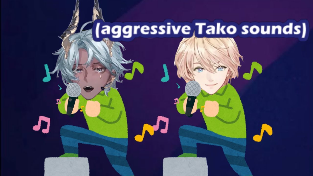 [ENG SUB] Roi and Tako's manly (?) voice [VirtuaReal/Croven]