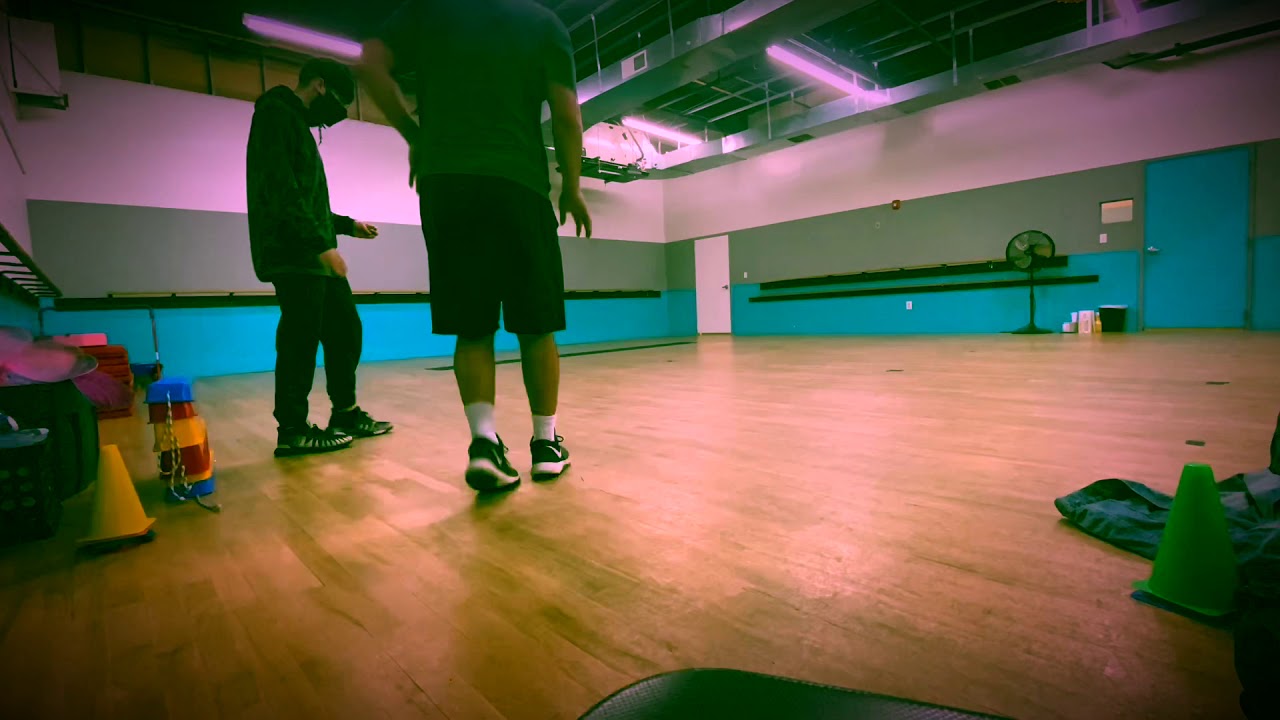 Ski speed/agility training
