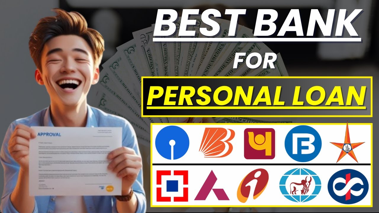 Best Bank for Personal Loan in India | Personal Loan Interest Rates | SBI, HDFC, Axis, BOB, ICICI |