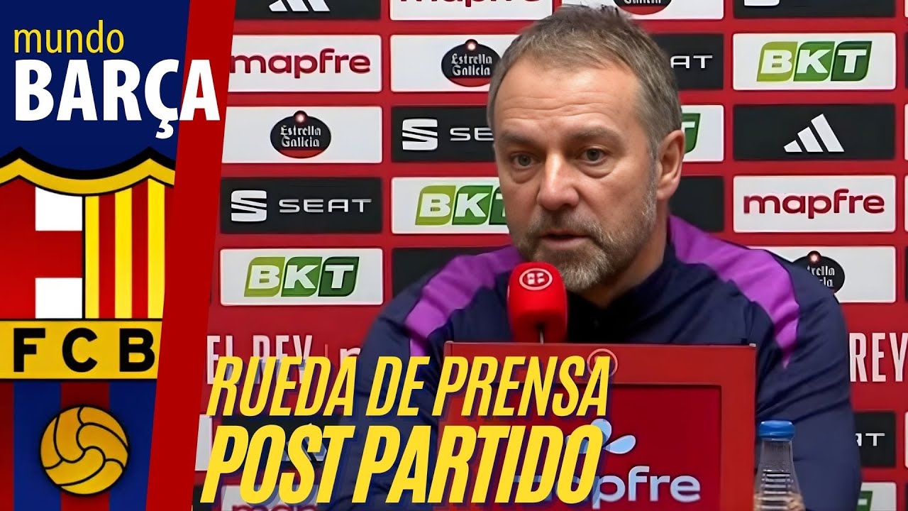🗣️ FLICK tras el 0-2: &ldquo;Me ha gustado mucho la actitud de mi equipo&rdquo; 🔵🔴RACING - BAR&Ccedil;A