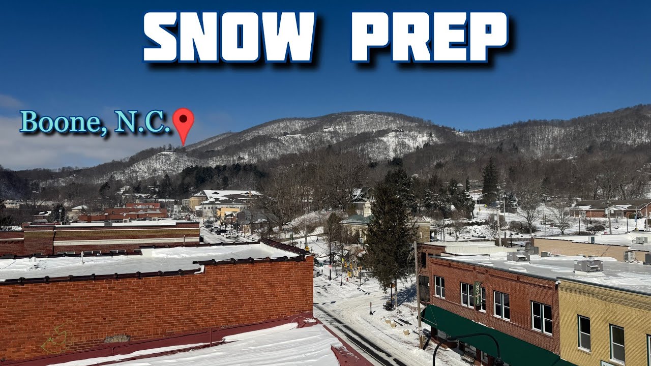 How Boone, NC Prepares for Winter Storms (ft. Mayor Dalton George)