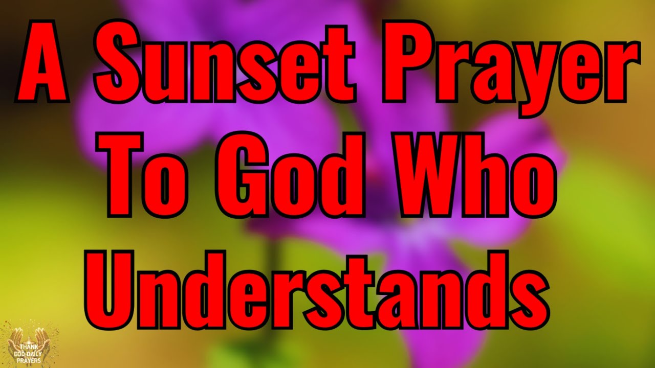 The God Who Understands Your Tears Will Answer You Today