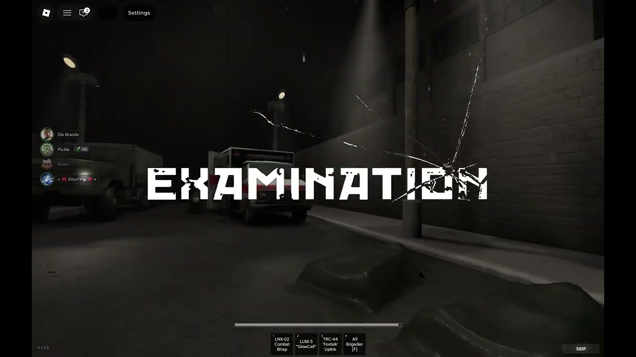examination gameplay