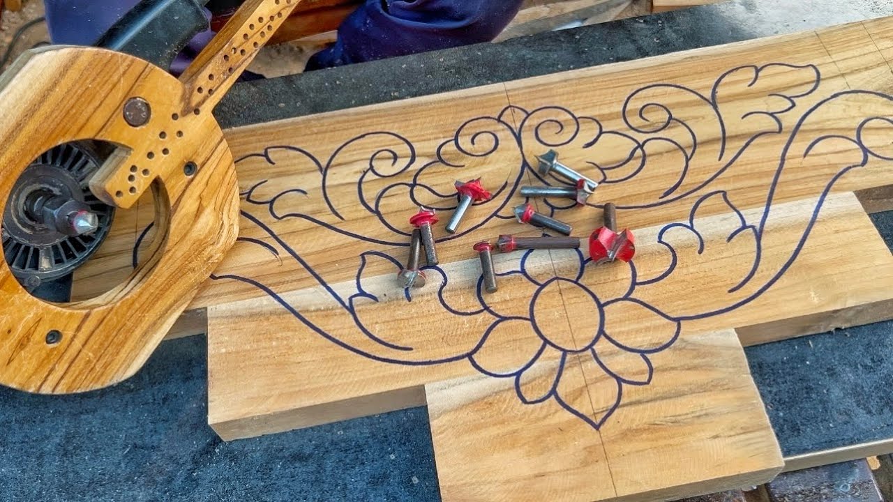 New model wood carving design for beginners by PVJ wood carving
