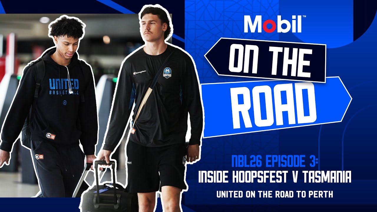 Inside access into a United road trip - Mobil On the Road ep.3 #nbl