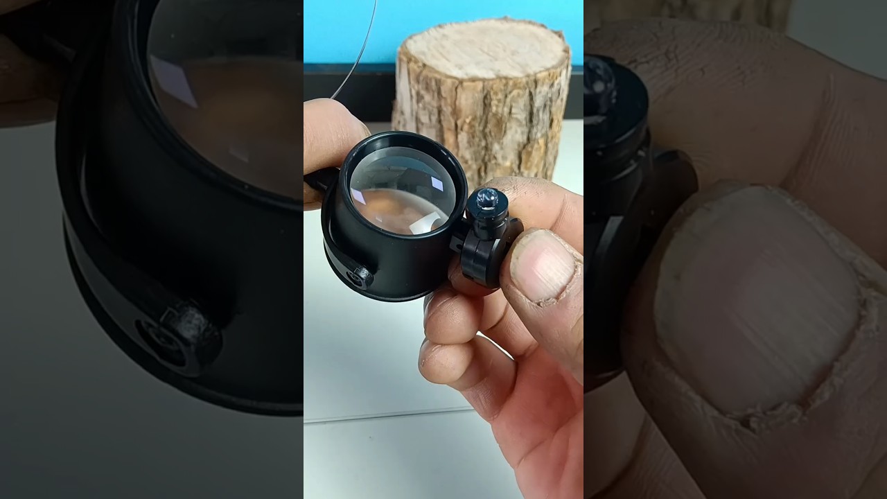 head-mounted magnifier #magnifying glass