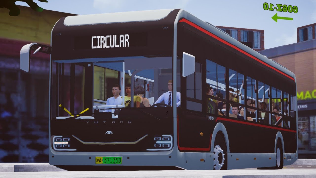 [Proton Bus Simulator] Yutong E12Pro Electric City Bus 2door - Mapa Projeto Mar Paulista V1