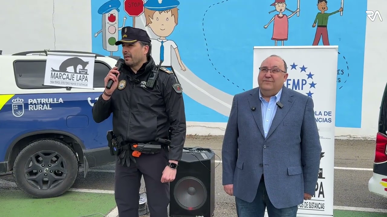 Inauguración de las II Jornadas de Especialización de Unidades Caninas K9 en Abarán 