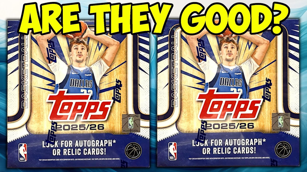 ОТКРЫТИЕ МЕГАКОРОБКИ!!! Баскетбольные карточки Topps 2025-26, часть первая