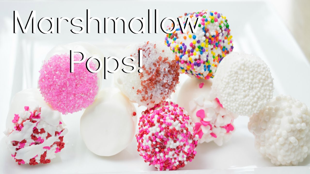 DIY Marshmallow Pops