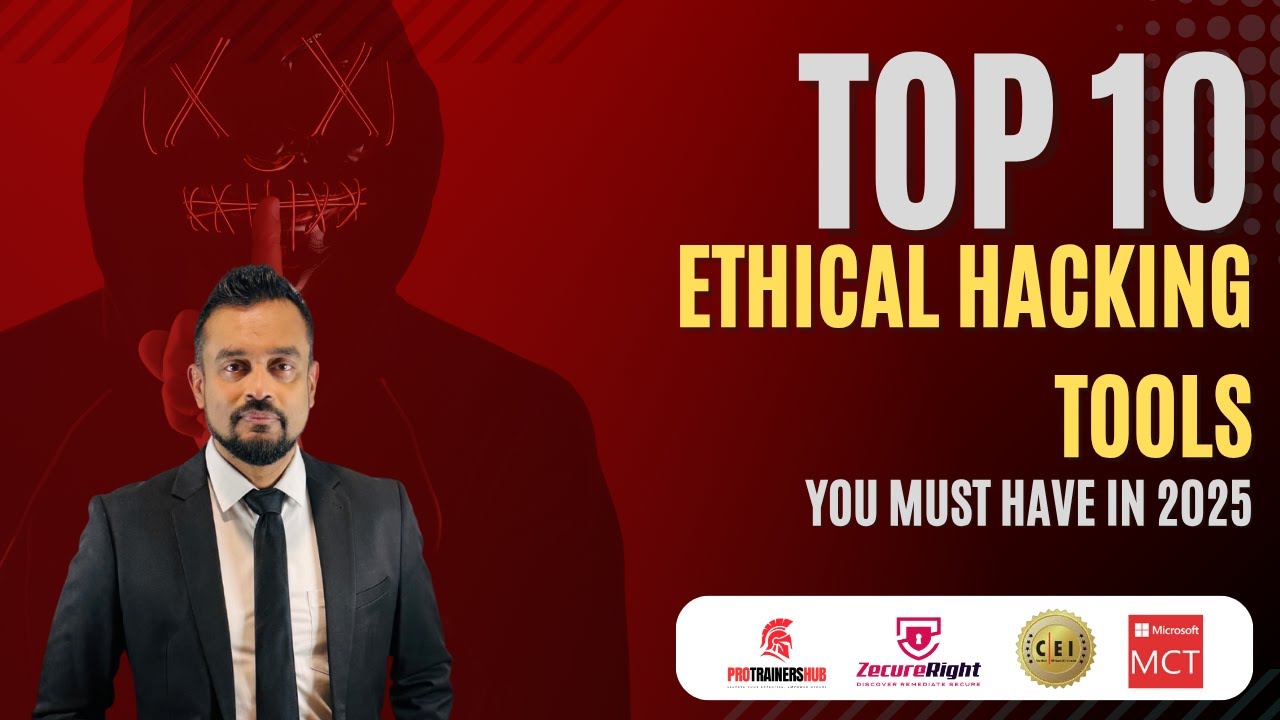 Top 10 Ethical Hacking Tools You Must Have in 2025 | Updated Cybersecurity Toolkit