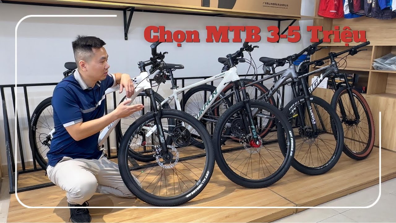TOP Xe Đạp Địa Hình MTB Ngon – Bổ – Rẻ Trong Tầm Giá 3 Triệu, 4 Triệu, 5 Triệu