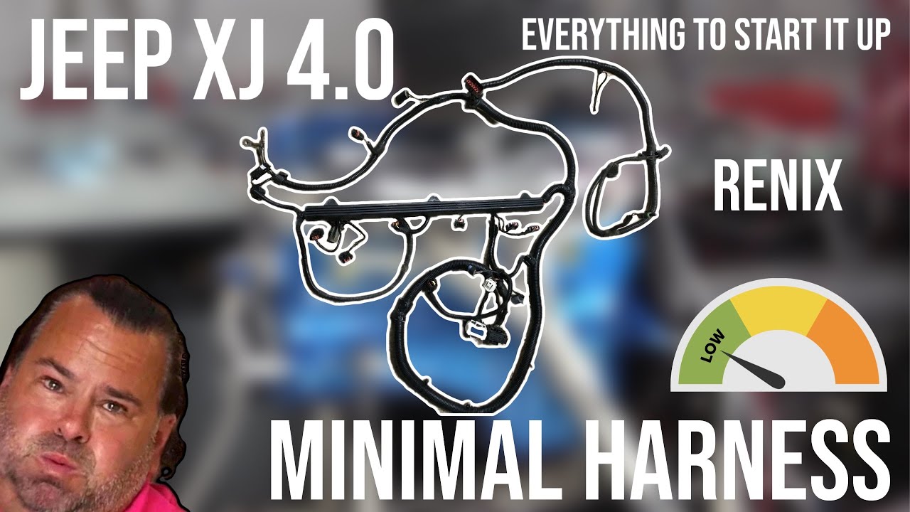 Jeep 4.0 Easy Wiring Harness DIY: Everything needed to start the 4.0 engine!!!