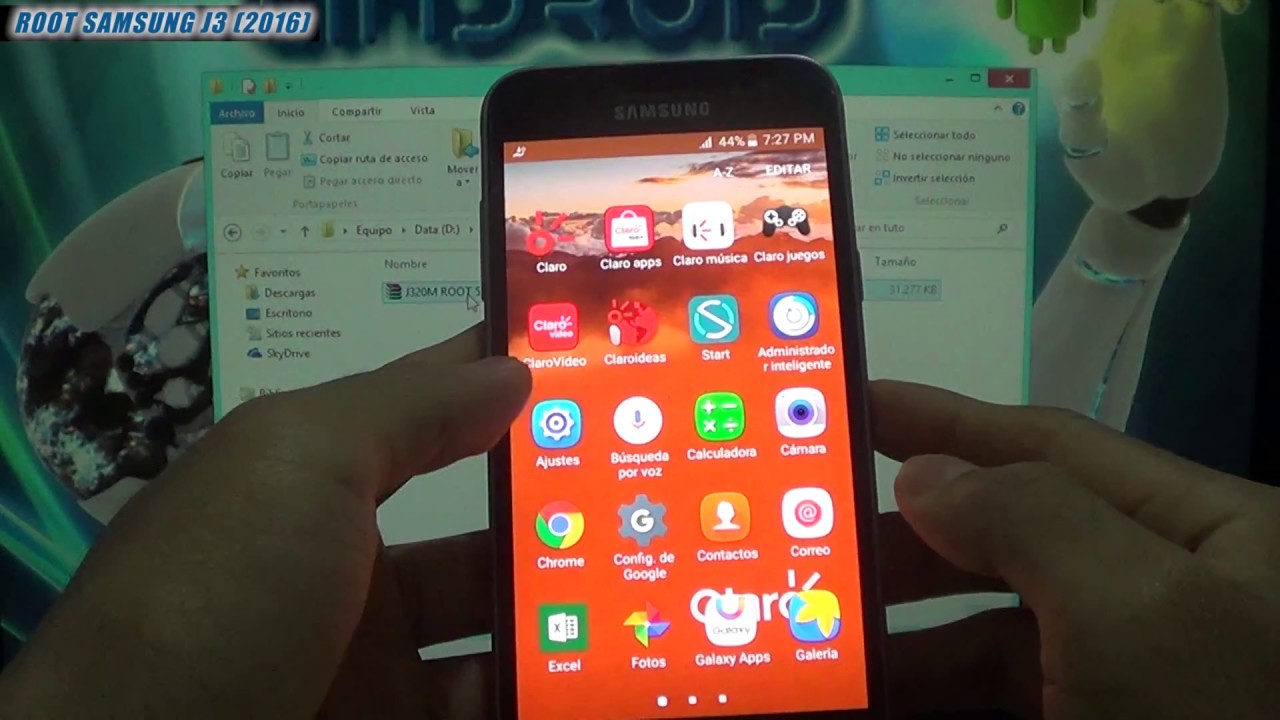 Rootear Samsung Galaxy J3 ( 2016 ) J320M / J320F /J320G  ( Super User / Super Usuario / Root)