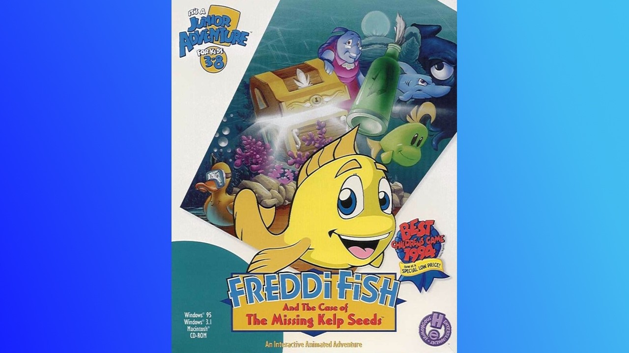🔇🔑 - Freddi Fish and the Case of the Missing Kelp - [COMPLETE longplay]