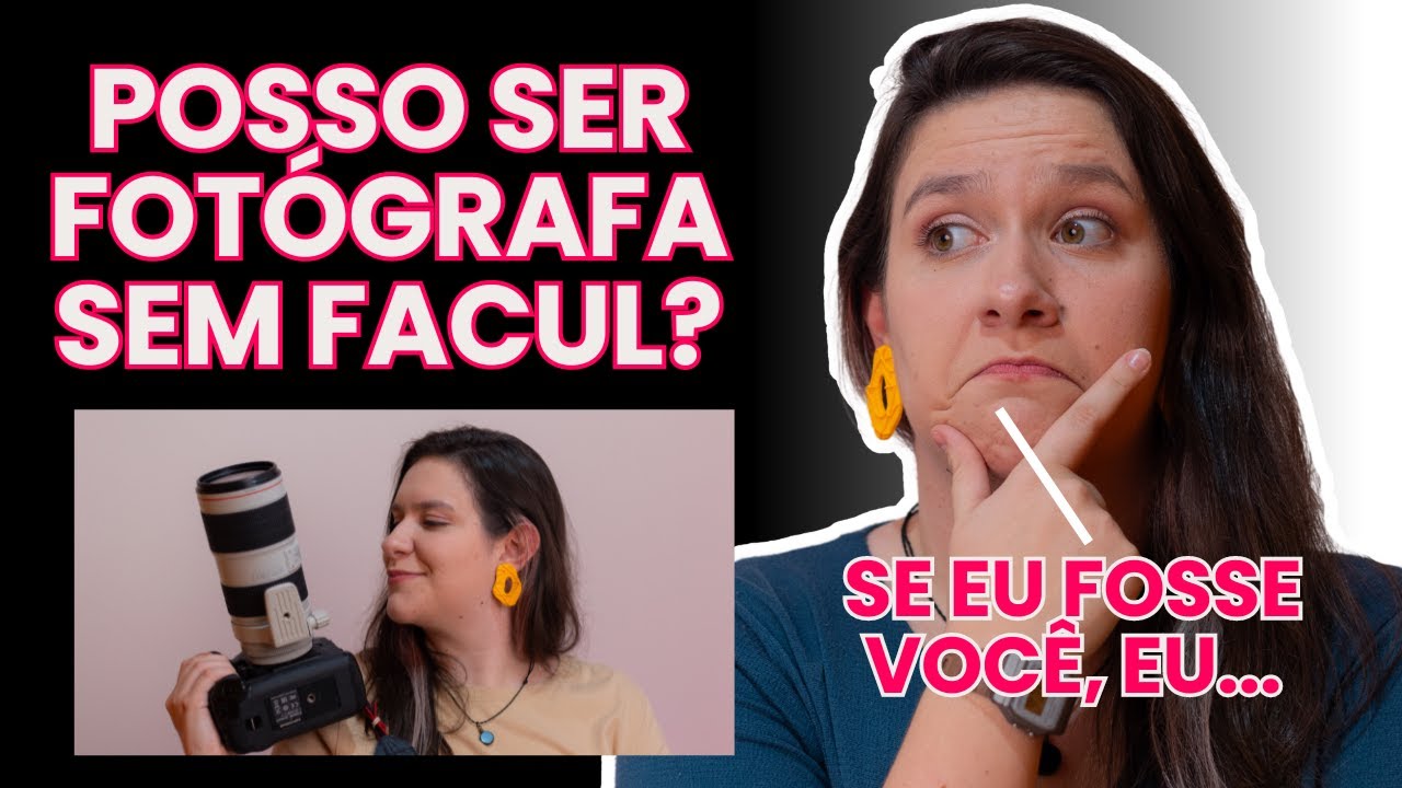 VALE A PENA fazer FACULDADE para ser FOT&Oacute;GRAFA em 2024?