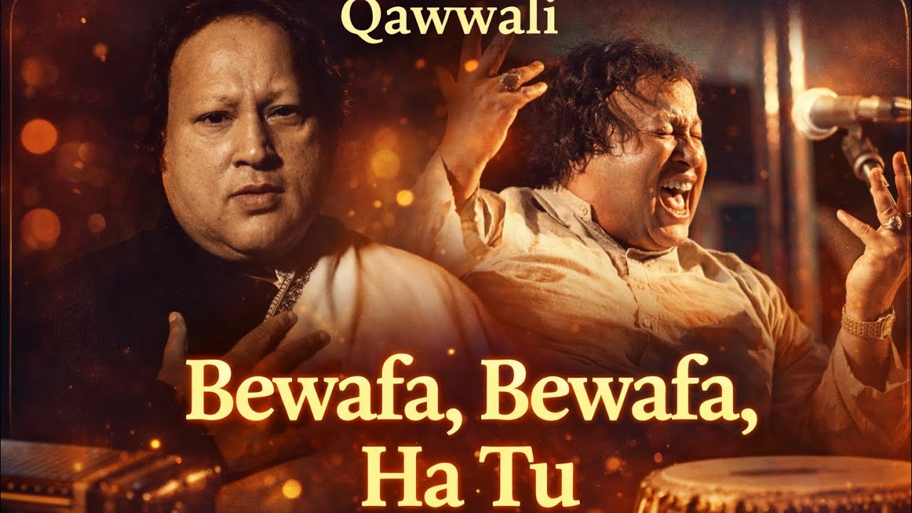 بےوفا بےوفا – Ha Tu Bewafa | Nusrat Fateh Ali Khan Qawwali