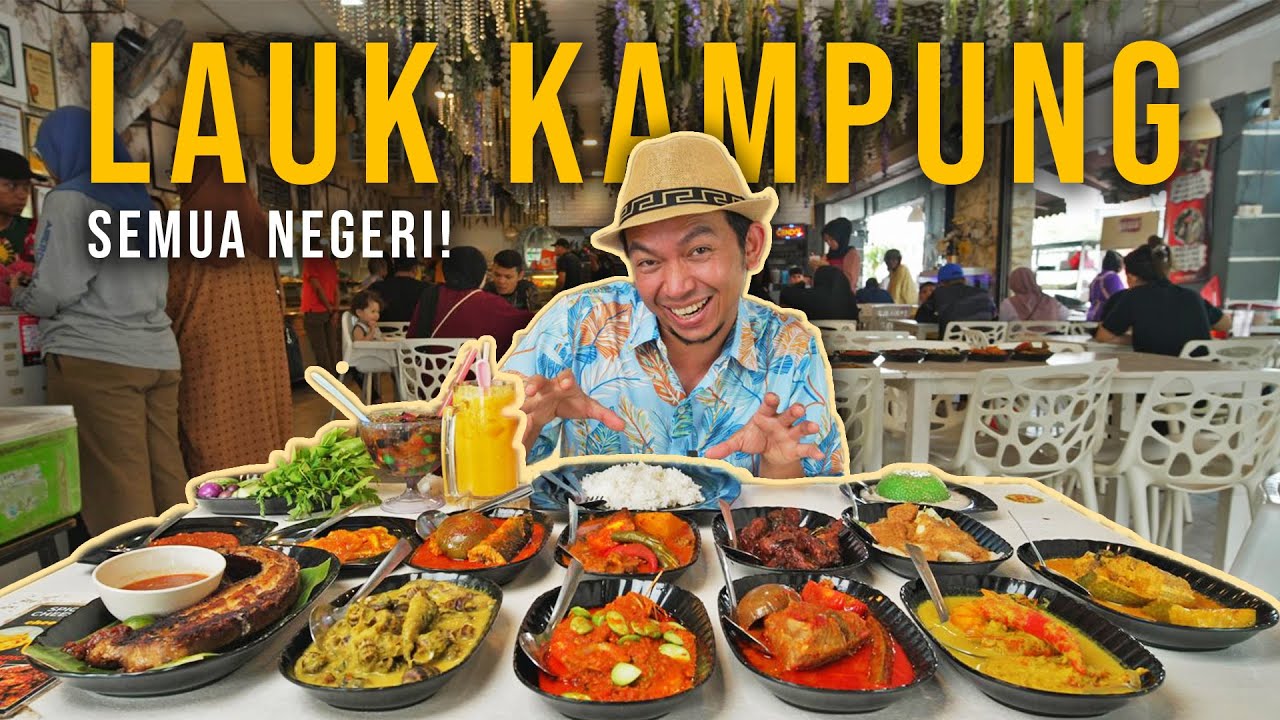 LEBIH 70 JENIS LAUK Tengahari di Ros Sari Cafe Cheras!