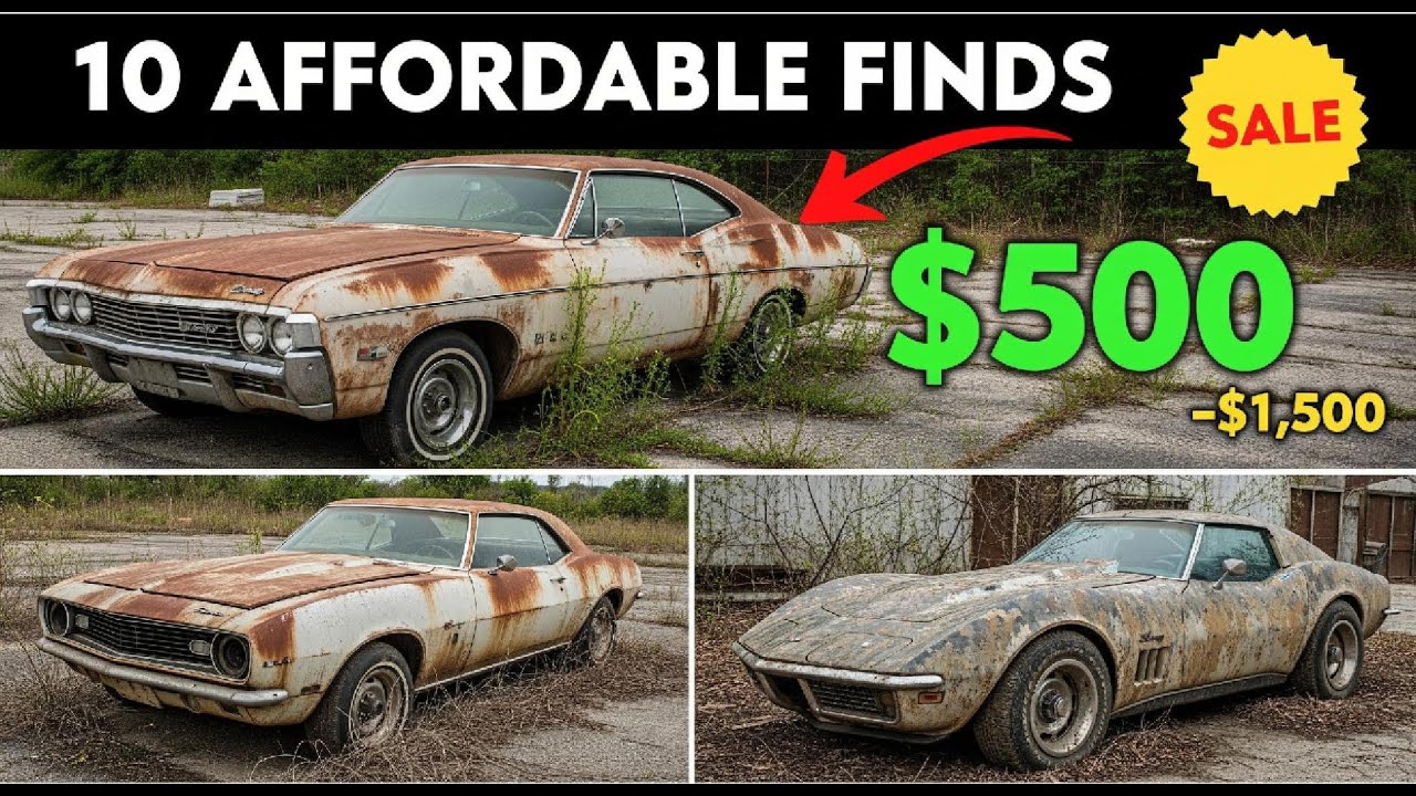 10 Classic Project Cars For Sale Under $2,000 | Real Finds, Real Projects