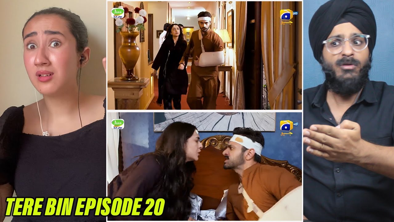 Indian Reaction to Tere Bin Ep 20 | Yumna Zaidi - Wahaj Ali Raula Pao