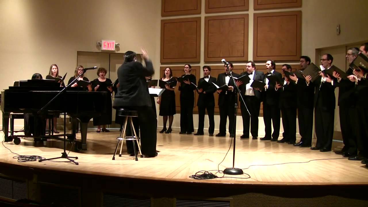 (3) Salomone Rossi / Psalm 137 - JTS Choir