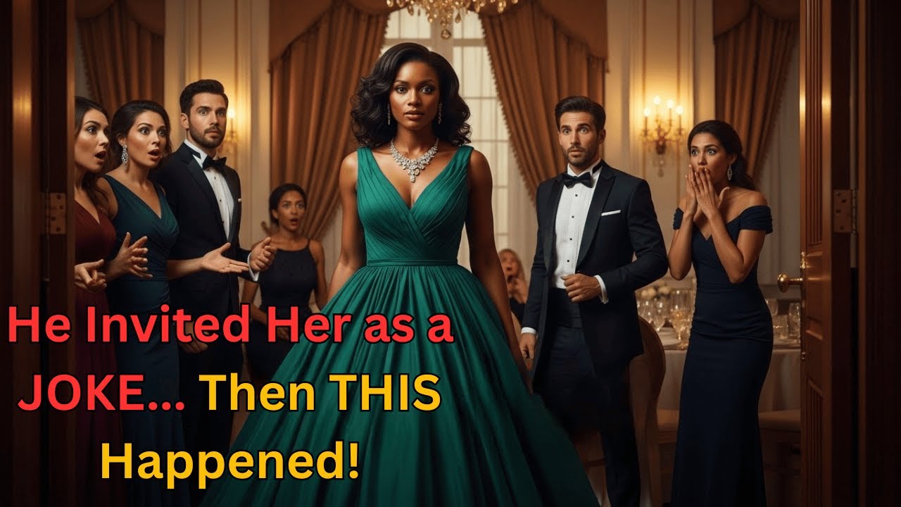 BILLIONAIRE INVITED HIS ASSISTANT AS A JOKE… BUT WHEN SHE ARRIVED LOOKING LIKE A GODDESS,