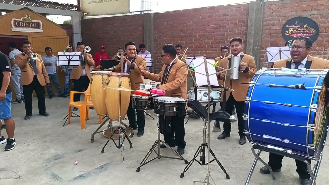 Nueva filarmonica cañete... Mix carro maldito. Huarucho