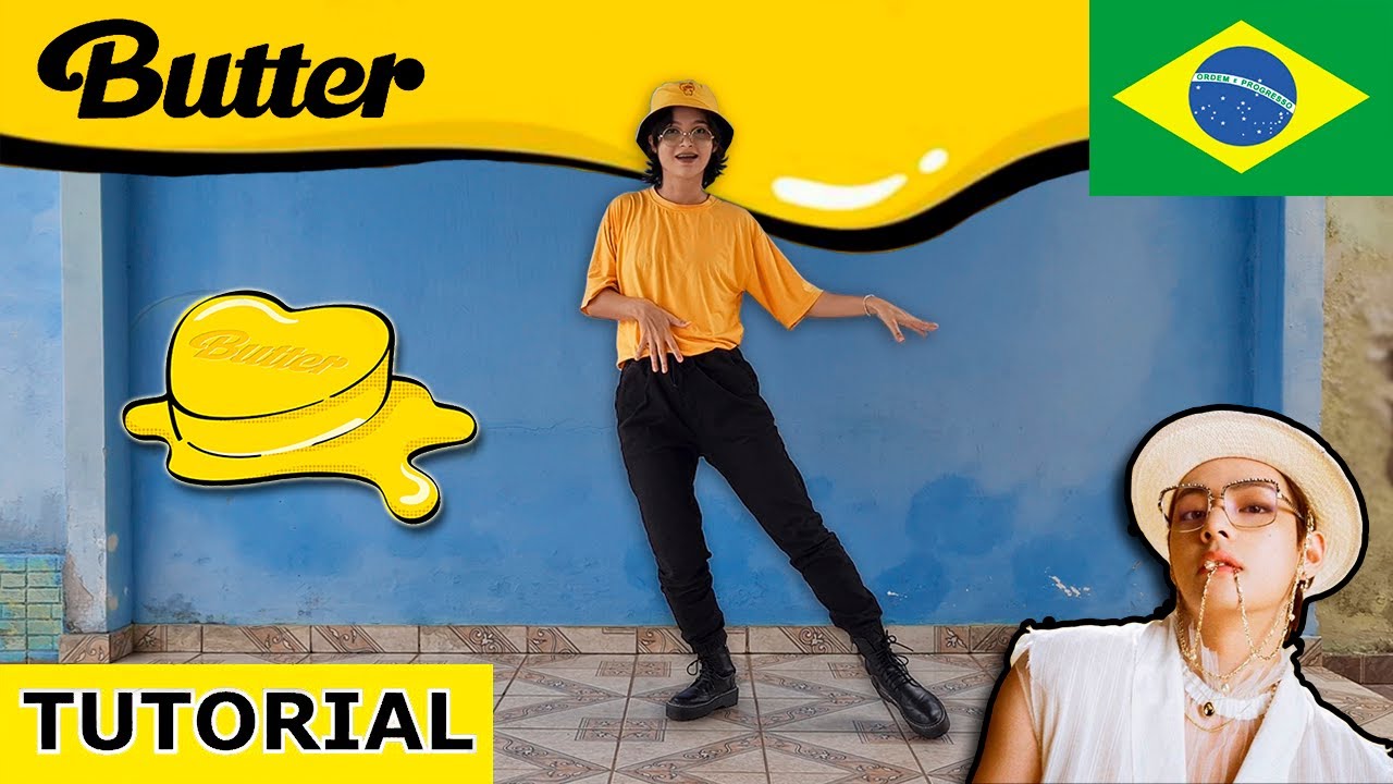 COMO DANÇAR BUTTER DO BTS (COREOGRAFIA) - TUTORIAL PASSO A PASSO EM PORTUGUÊS | Frost Dance Cover
