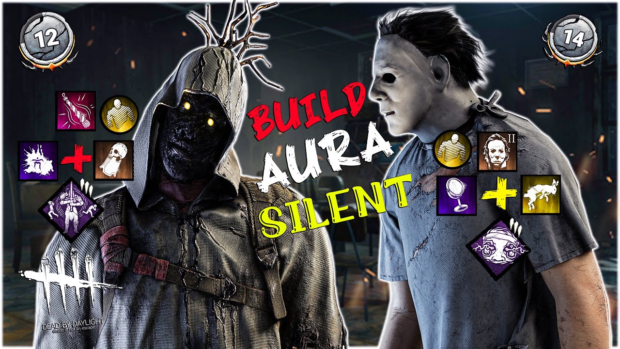 ديد باي داي لايت|Dead by Daylight| Michael and Wraith Build Silent Aura| ريث ومايكل بلد ستيلث وأورا😱