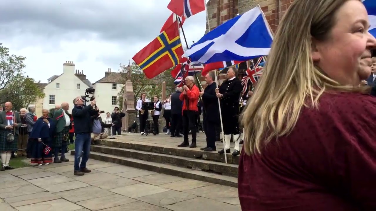Norwegian Constitution Day Kirkwall Orkney 17th May 2023