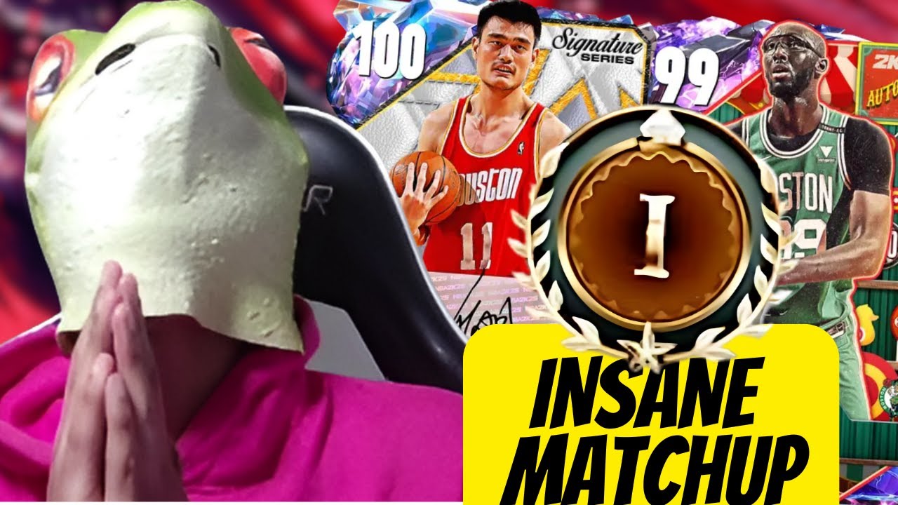I USE DARK MATTER TACKO FALL IN TIER ONE SHOWDOWN AND HE INSANE IN NBA2K25 MyTeam!!