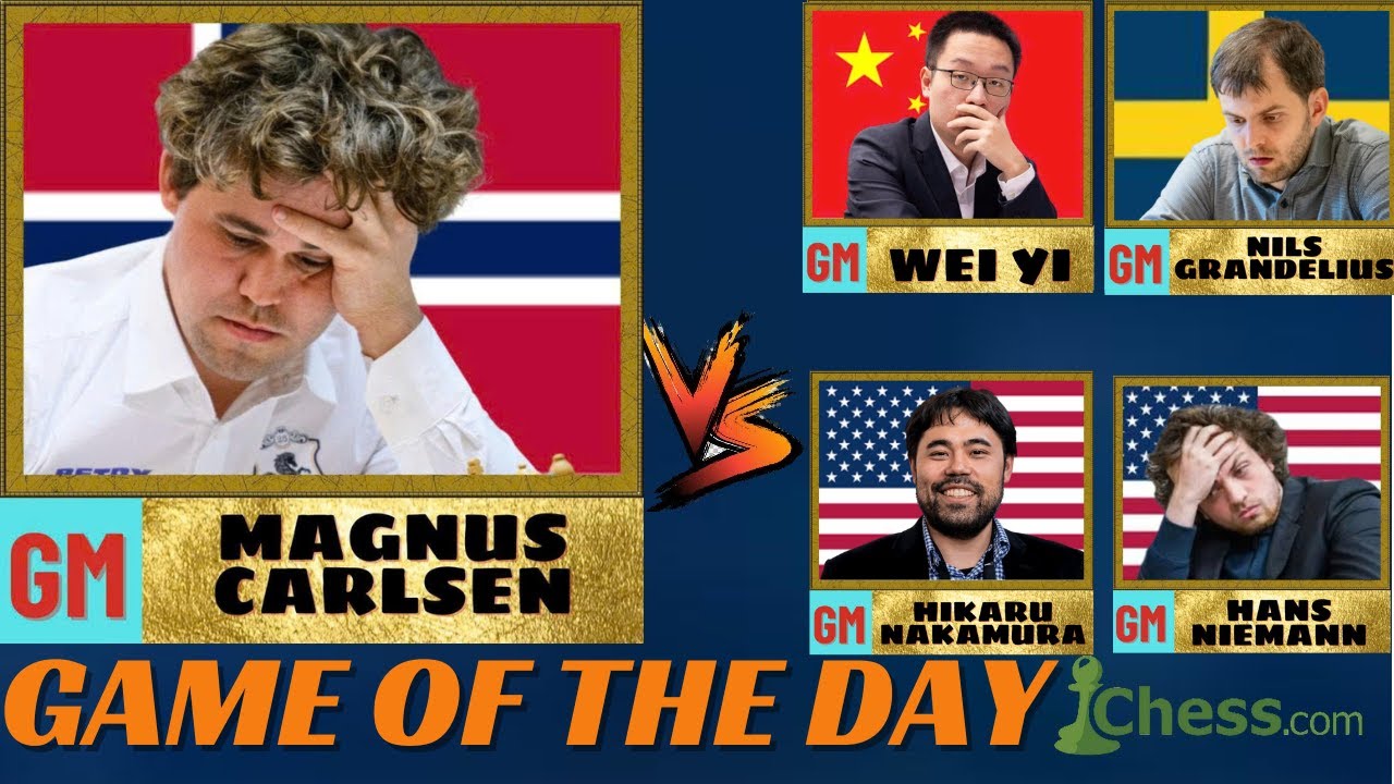 Chess: Magnus Carlsen | Game of the day