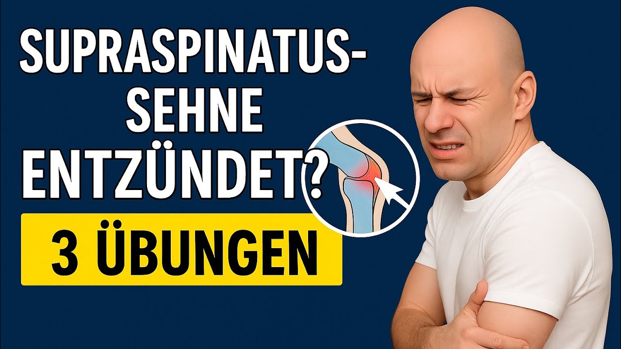 Supraspinatus Sehne entzündet? Diese 3 Übungen helfen sofort! 