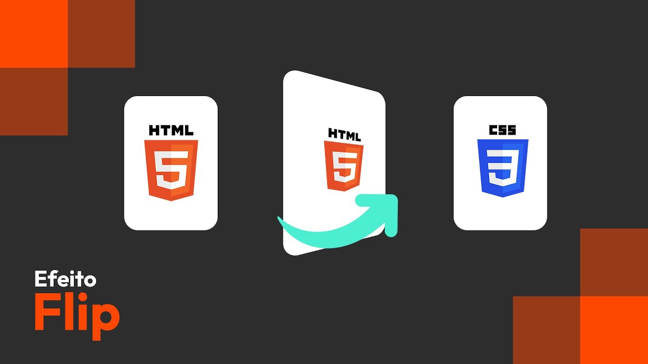 Como criar o efeito Flip com HTML e CSS
