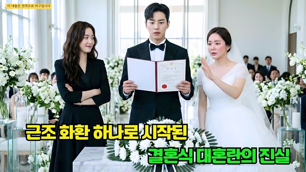전남편 결혼식에 근조 화환을 들고 나타난 그녀, 난투극 직전 시어머니의 천억 유산 유언장이 공개되다