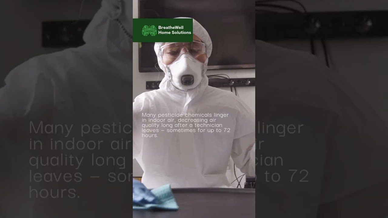 Your air could still contain chemical residue.