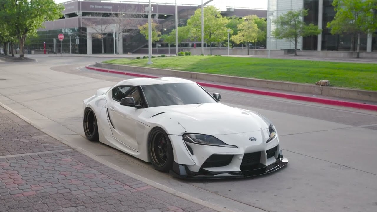 HKS Widebody GR Supra | 4K |