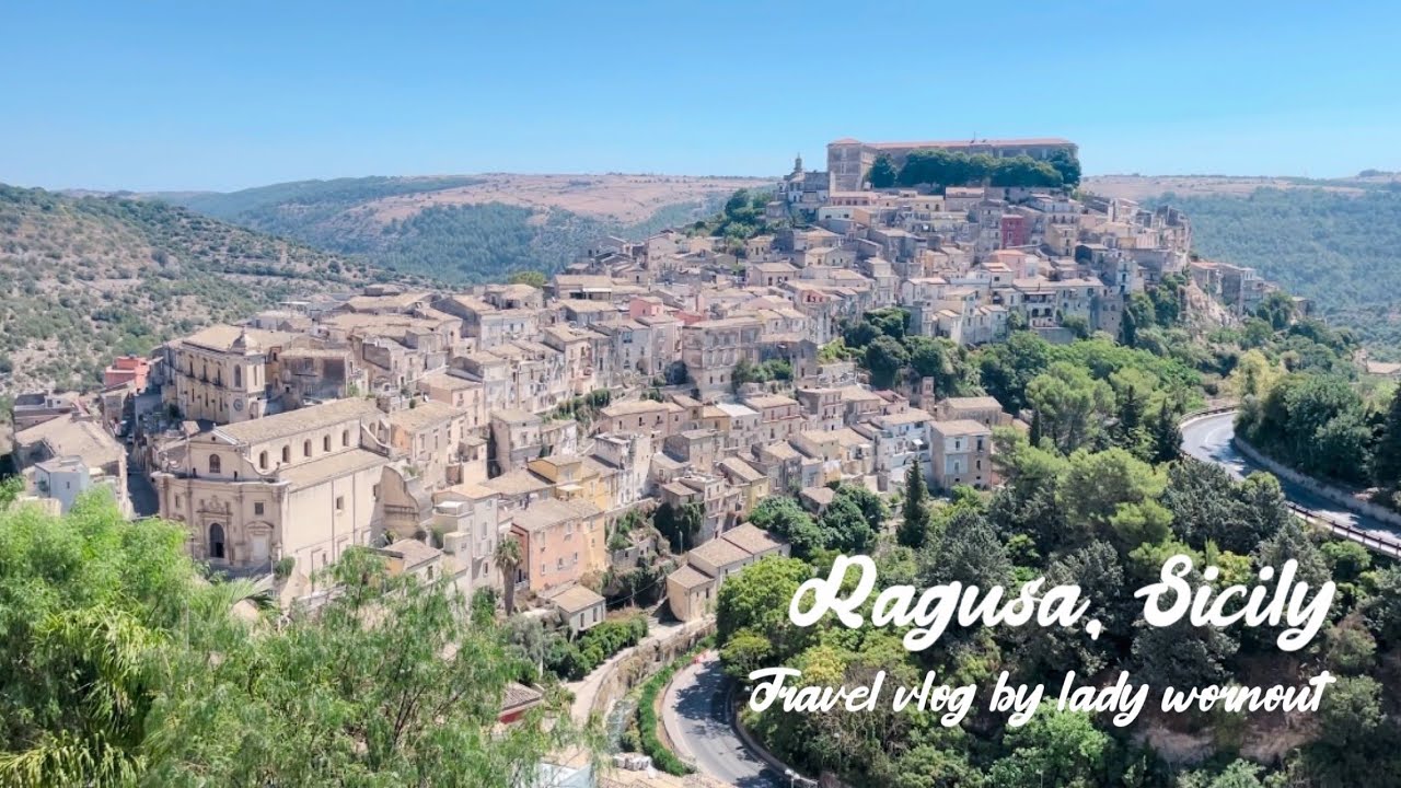 【Ragusa,Italy travel vlog】 シチリアにある世界遺産の街、ラグーザ