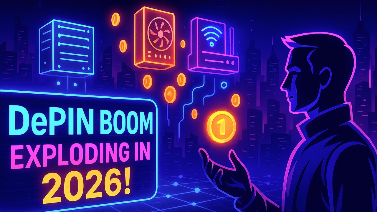 DePIN Boom: Top Infrastructure Projects for Explosive Gains in 2026! 🌐💥